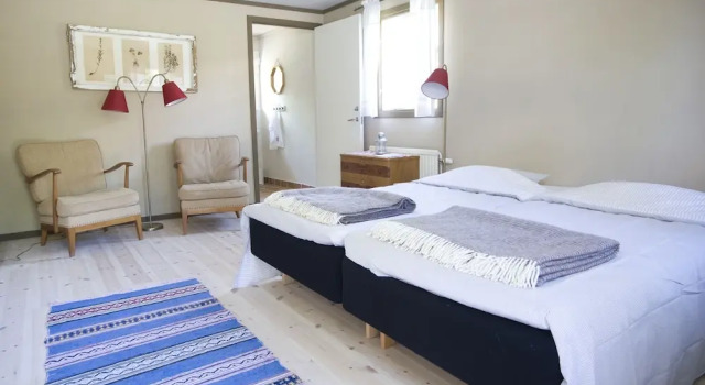 Номер Standard Ekologiska Fru Gran B&B i Tiveden