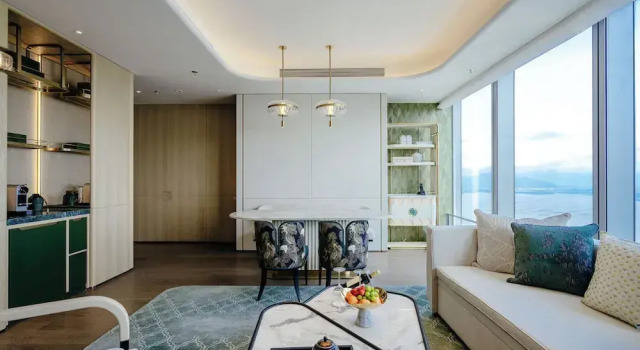 Люкс Executive с видом на залив Shangri-La Nanshan, Shenzhen