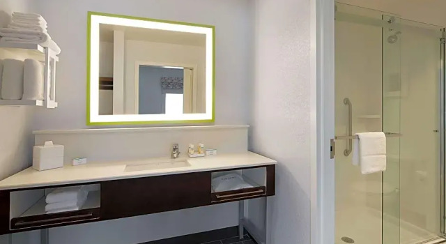 Четырёхместный люкс c 1 комнатой Hampton Inn & Suites Raleigh Midtown, NC