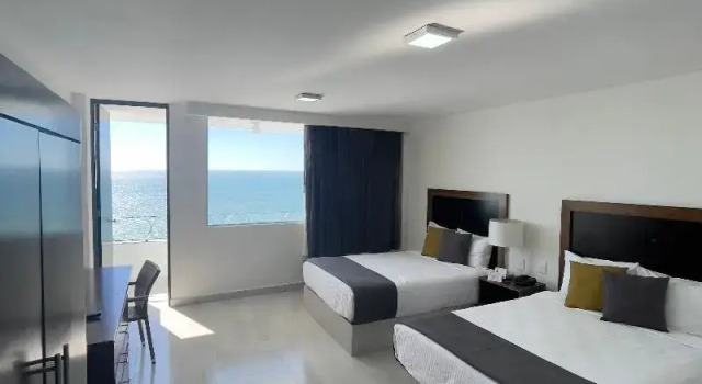 Двухместный номер Standard с балконом Hacienda Mazatlán sea view