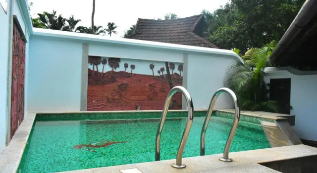 Вилла с видом на озеро Kumarakom Lake Resort