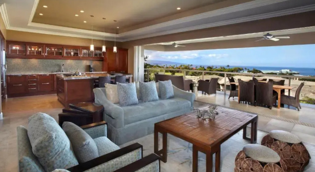 Вилла с 3 комнатами с видом на океан Hoolei at Grand Wailea