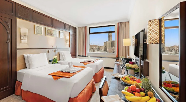 Номер с видом на Харам Deluxe Anjum Makkah Hotel