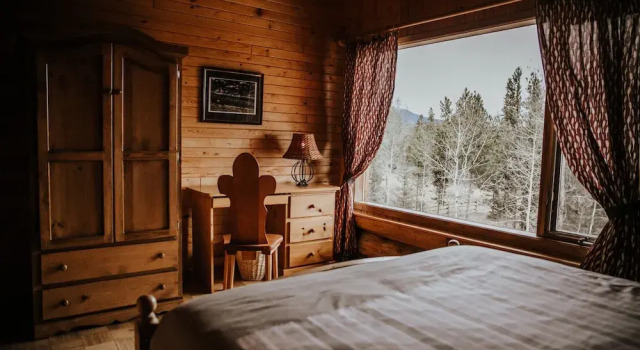 Двухместный номер Standard с видом на окрестности Big Creek Lodge - Working Guest Ranch