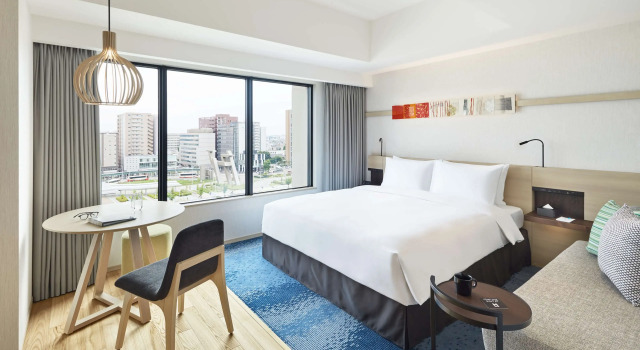 Двухместный номер Hyatt House Kanazawa