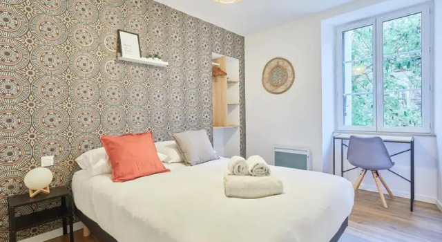 L'ESCALE - appartement cosy 1 chambre - proche gare, Rezerwuj Apartament Rennes 