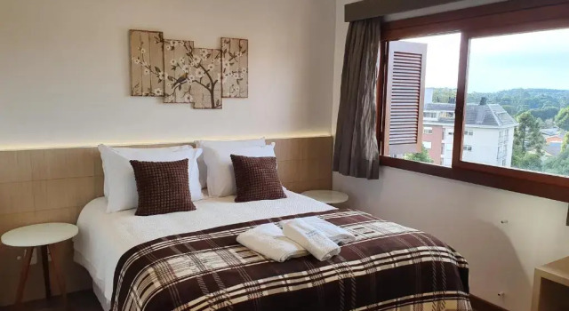 Apartamento Centro Canela Boulevard, Забронировать Апартаменты/квартира Отели Канела с парковкой, рядом с Stone Church, Парковка