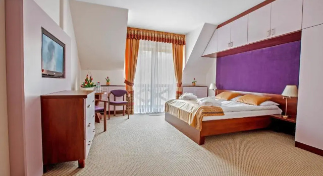 Номер Deluxe Hotel Kompleks Beskid z basenem i stokiem narciarskim - blisko Babiej Góry