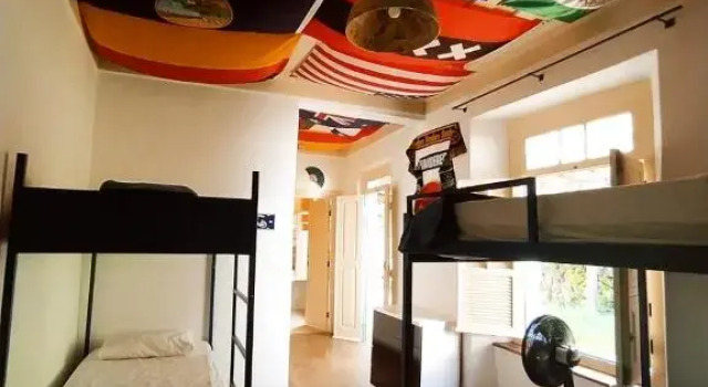 Кровать в общем номере Del Mundo Hostel
