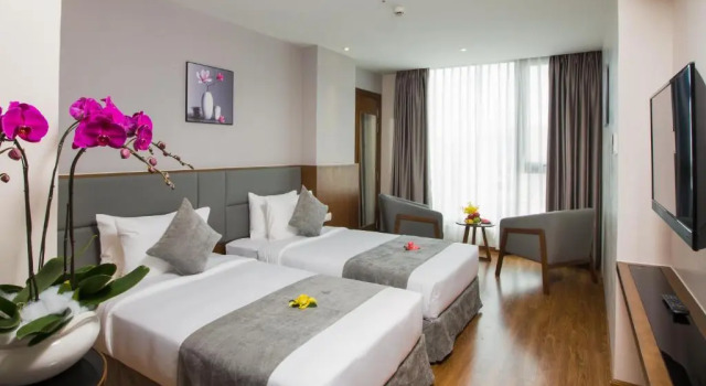 Семейный номер Deluxe с видом на город DTX Hotel Nha Trang
