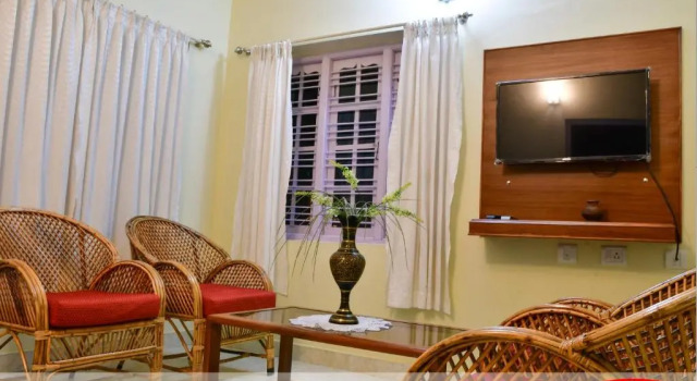 Трёхместный номер Deluxe с красивым видом из окна Cauvery Suites