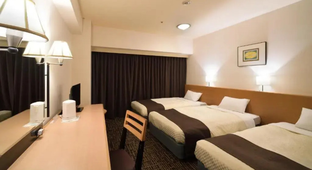 Трёхместный номер Standard Canal City Fukuoka Washington Hotel