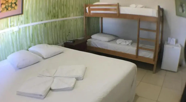 Четырёхместный номер Standard Hotel Pousada Calliandra