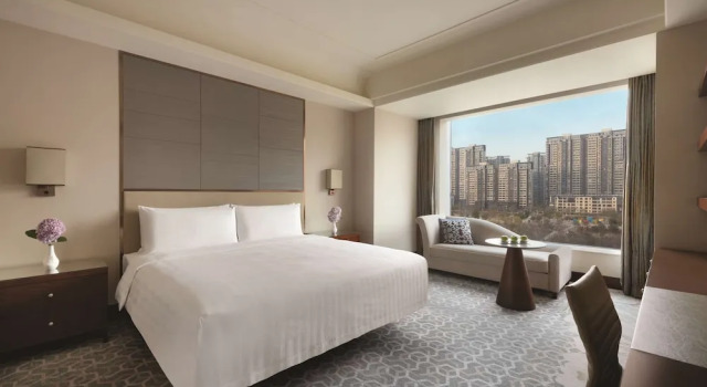 Двухместный номер Deluxe с видом на сад Shangri-La Tangshan