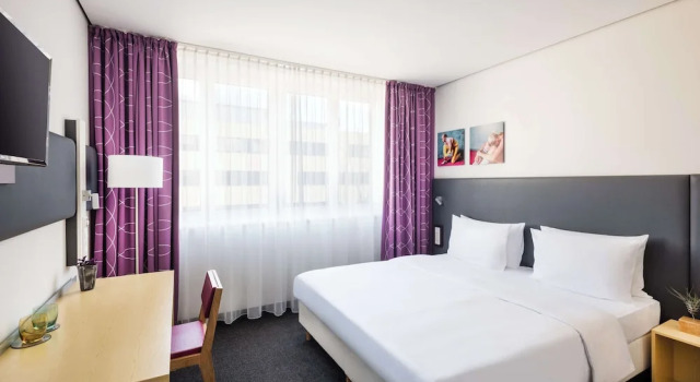 Двухместный номер Lindner Hotel Frankfurt Sportpark, part of JdV by Hyatt