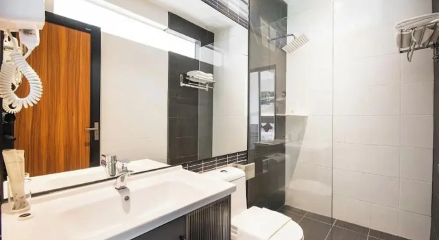 Bahçe manzaralı Süper çift kişilik oda Flemington Hotel