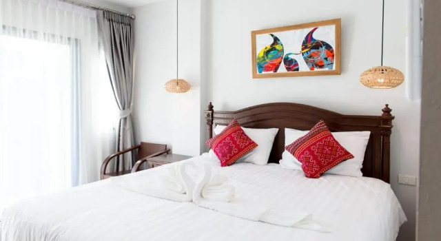 Двухместный номер Deluxe с балконом Villa Thai Orchid