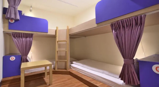 Кровать в общем номере (женский номер) CU Hotel Taipei