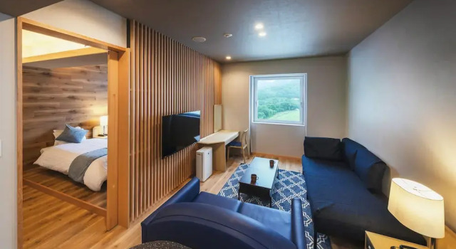 Двухместный номер Deluxe с видом на горы Takamiya Hotel Rurikura Resort