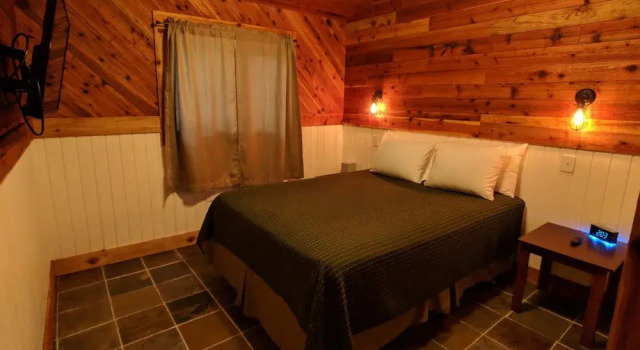 Семейный номер Standard c 1 комнатой с балконом и с видом на парк Emerald Forest Cabins