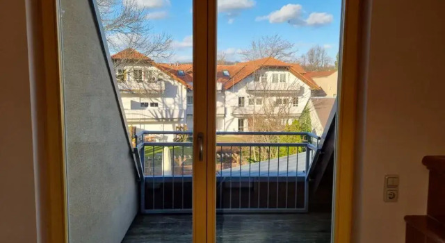 Апартаменты с балконом Ferienwohnung Zum Böhmischen Bürgergarten