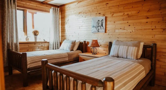 Двухместный номер Deluxe с видом на реку Big Creek Lodge - Working Guest Ranch