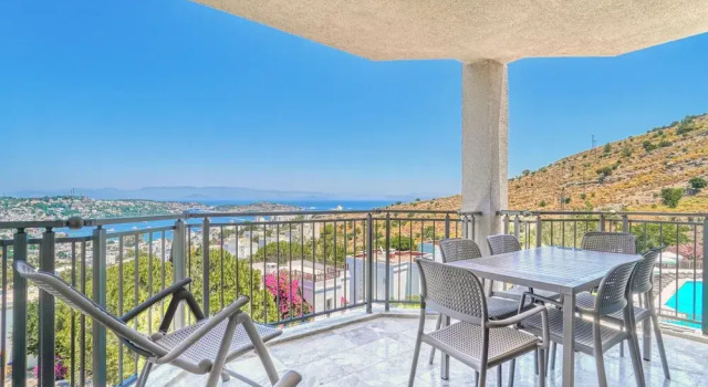 Номер Standard с 3 комнатами с видом на море Olira Türkbükü Residences
