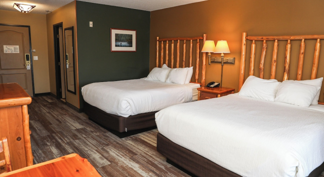 Deluxe firedobbelt værelse med søudsigt Grand Ely Lodge Resort & Conference Center