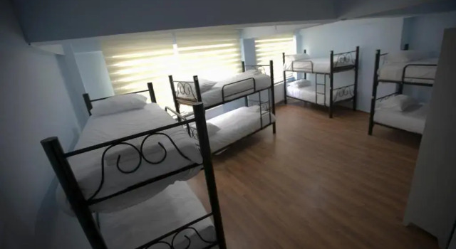 Кровать в общем номере Seaway Hotel İstanbul