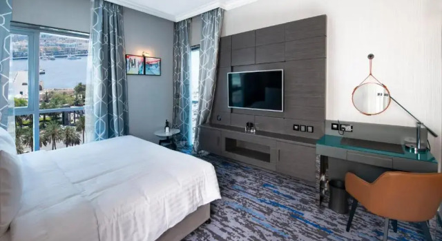 Люкс с 2 комнатами with creek view Отель Jannah Dubai Creek