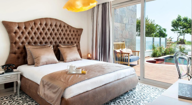 Полулюкс с видом на море Alexandra Golden Boutique Hotel-Adults Only