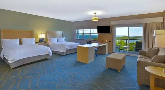 Четырёхместная студия Hampton Inn Bar Harbor