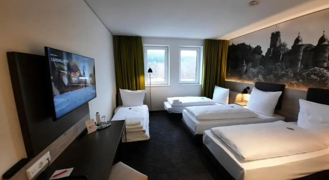 Четырёхместный номер Standard Euro Hotel Wertheim
