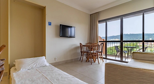 Апартаменты Studios modernos à beira-mar - Jurerê Beach Village JBVTOP