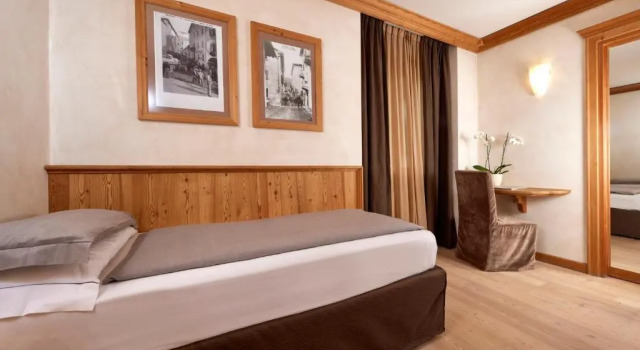 Standard- Enkelt værelse Rezia Hotel Bormio
