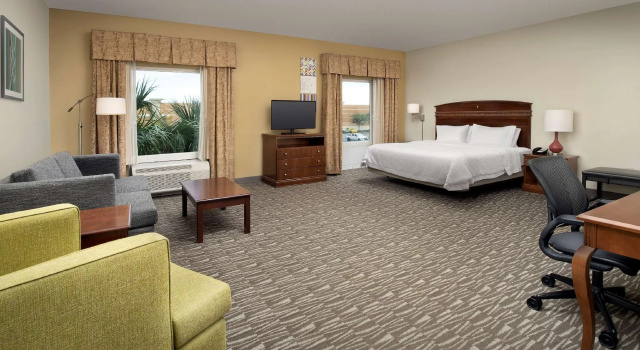 Двухместный люкс Hampton Inn & Suites Lakeland-South Polk Parkway
