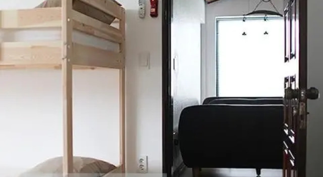Кровать в общем номере (мужской номер) Oasita Hostel