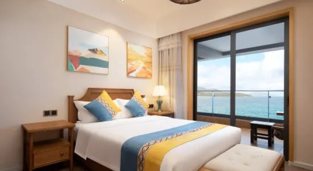 Люкс с 3 комнатами с видом на море Shangmu · ISA Full Suite Surfing Ocean View Resort Meisu (Wanning Sun Moon Bay Rongchuang Store)