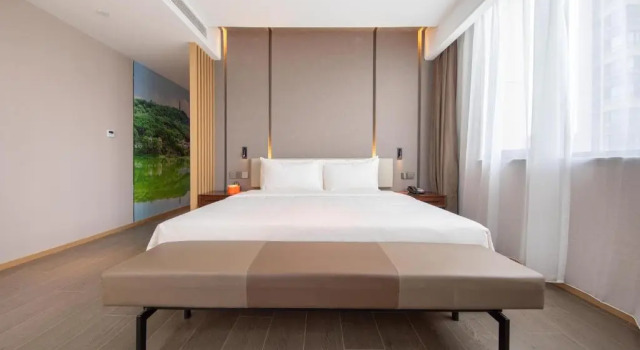 Двухместный номер Deluxe с видом на город Atour Hotel Hefei Shushan Hi-tech Industrial Park West Changjiang Road