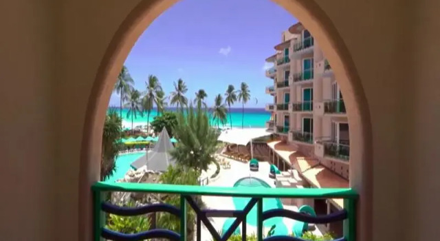 Camera doppia Standard con balcone e con vista sull'oceano Accra Beach Hotel