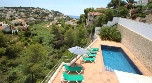 Вилла Elena Baladrar - sea view villa with private pool in Benissa