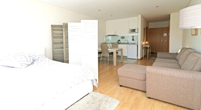 Studio in Esposende, With Wonderful Lake View, Pool Access, Enclosed G, Rezervasyon Otel Esposende 