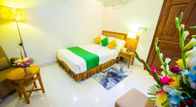 Двухместные апартаменты с балконом и с видом на внутренний двор Nascent Gardenia Suites