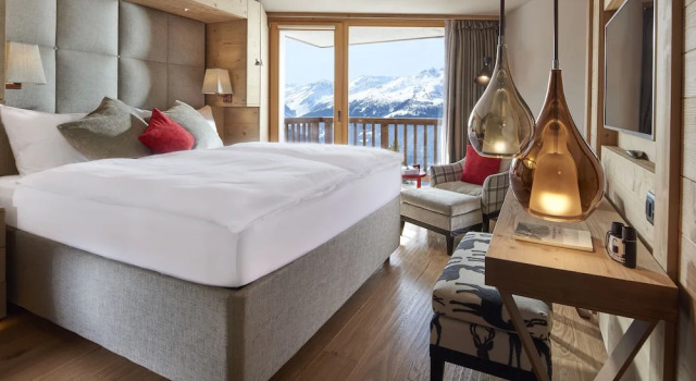 Номер Deluxe с балконом Chandolin Boutique Hotel
