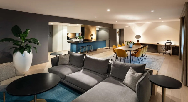 Двухместные апартаменты Executive Hilton Adelaide