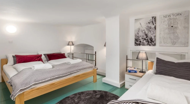Студия с балконом и с видом на море Molo Longo apartments