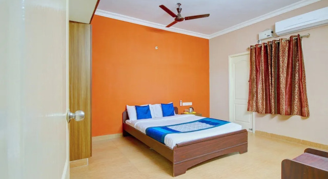 Номер Standard OYO 10920 Home Serene 2BHK Near Villiyanur Lake