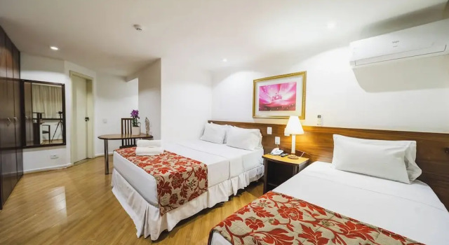 Трёхместный номер Standard Hotel Dan Inn Curitiba Centro By Nacional Inn