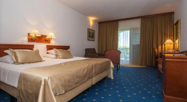 Двухместный номер Deluxe с балконом и с видом на море Hotel Villa Radin