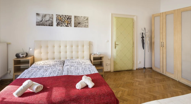 Трёхместный номер Standard с балконом Dušní Apartments